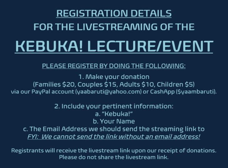 Kebuka! registration 2022