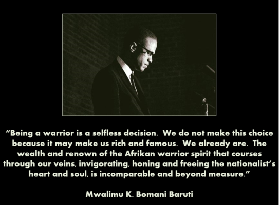 Baruti Malcolm selfless