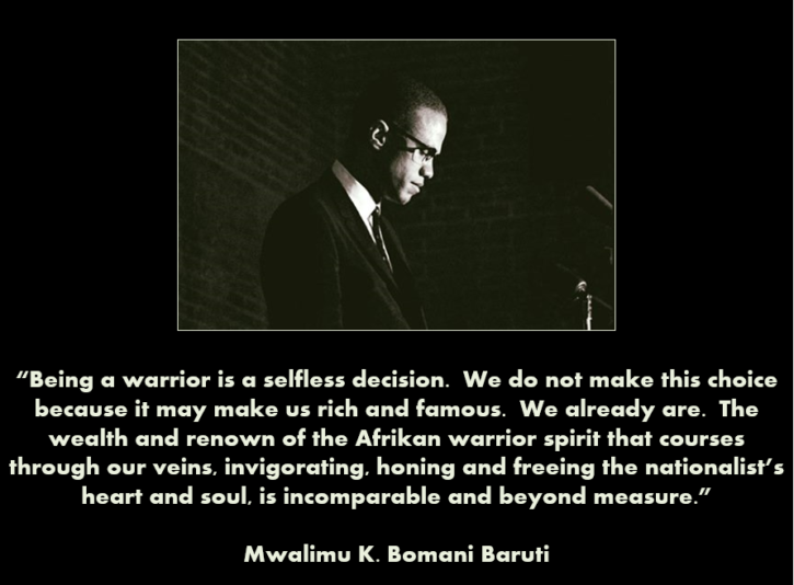Baruti Malcolm selfless