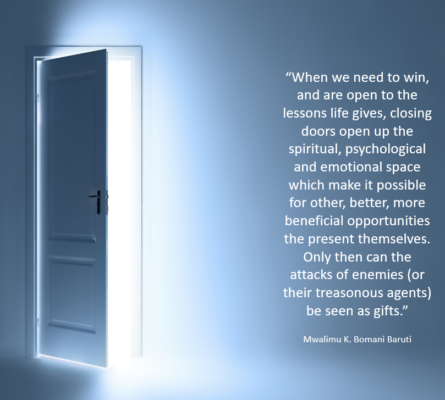 Baruti opening doors