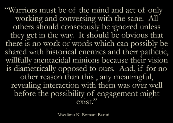 Baruti of the mind and act