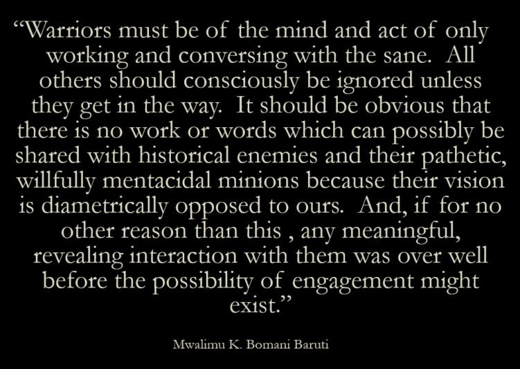 Baruti of the mind and act