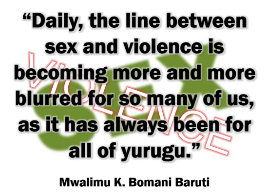 Baruti sex and violence