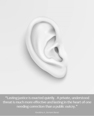 Baruti lasting justice