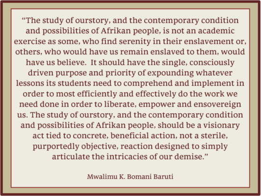 Baruti ourstory study