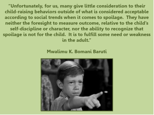 Baruti self-serving spoilage