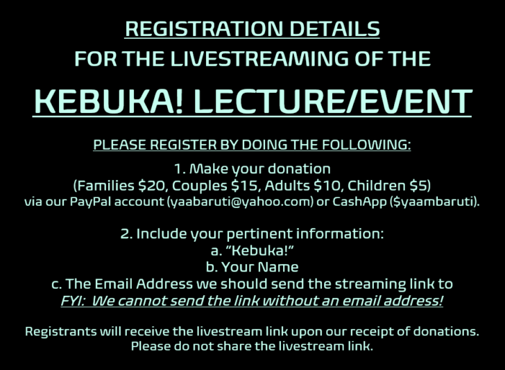 Kebuka! registration 2022