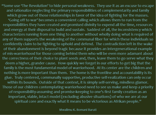 Baruti revolutionary escape