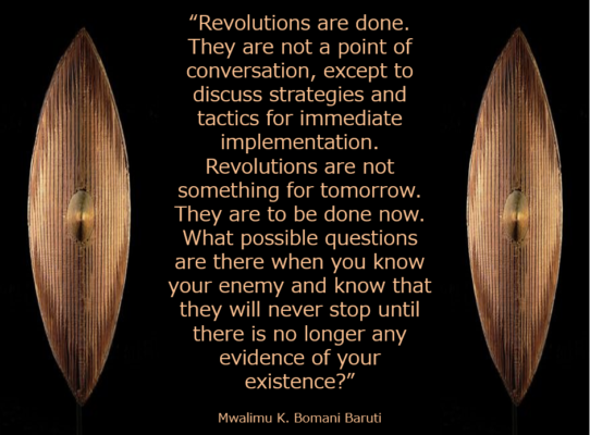 Baruti revolutions are done