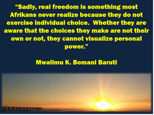 Baruti real freedom
