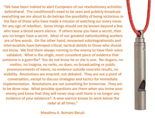 Baruti warning enemies