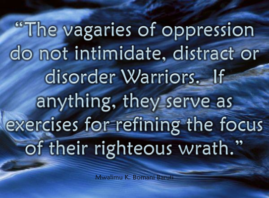 Baruti virus vagaries of oppression