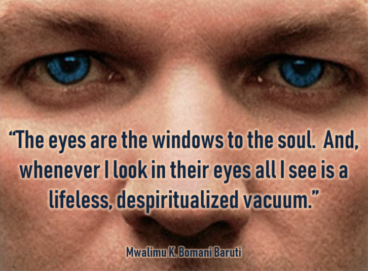 Baruti vacuous eyes
