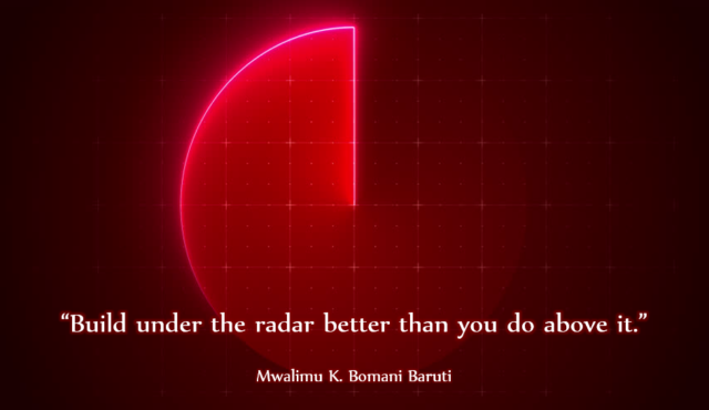 Baruti under the radar