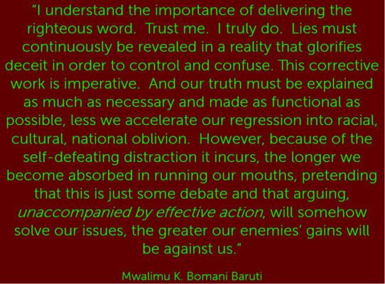 Baruti unaccompanied