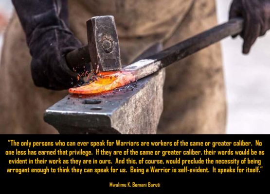 Baruti speaking for Warriors