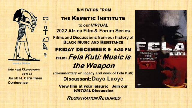 Announce DEC 9 2022 Africa Forum