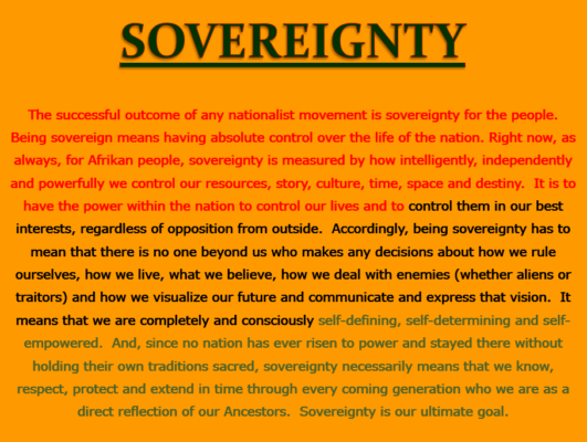 Baruti sovereignty definition