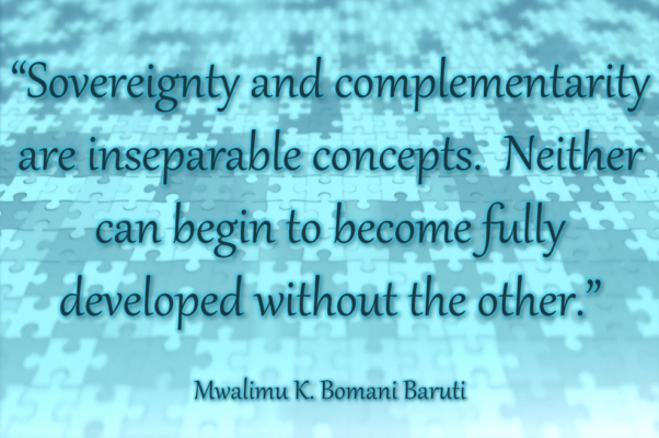 Baruti sovereignty and complementarity inseparability