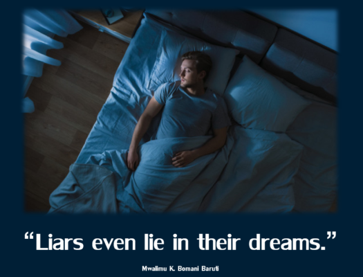 Baruti sleeping liars