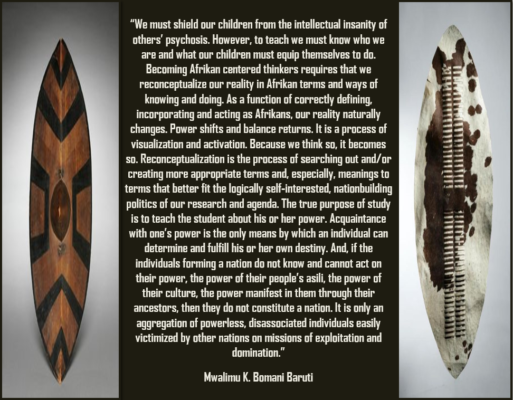 Baruti shielding our children