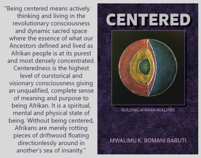 Baruti being centered