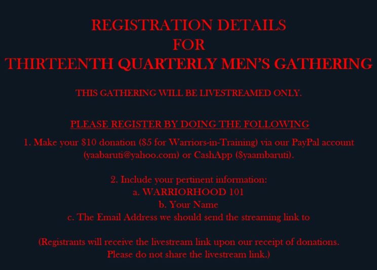 Warriorhood 101 2.4.23 registration