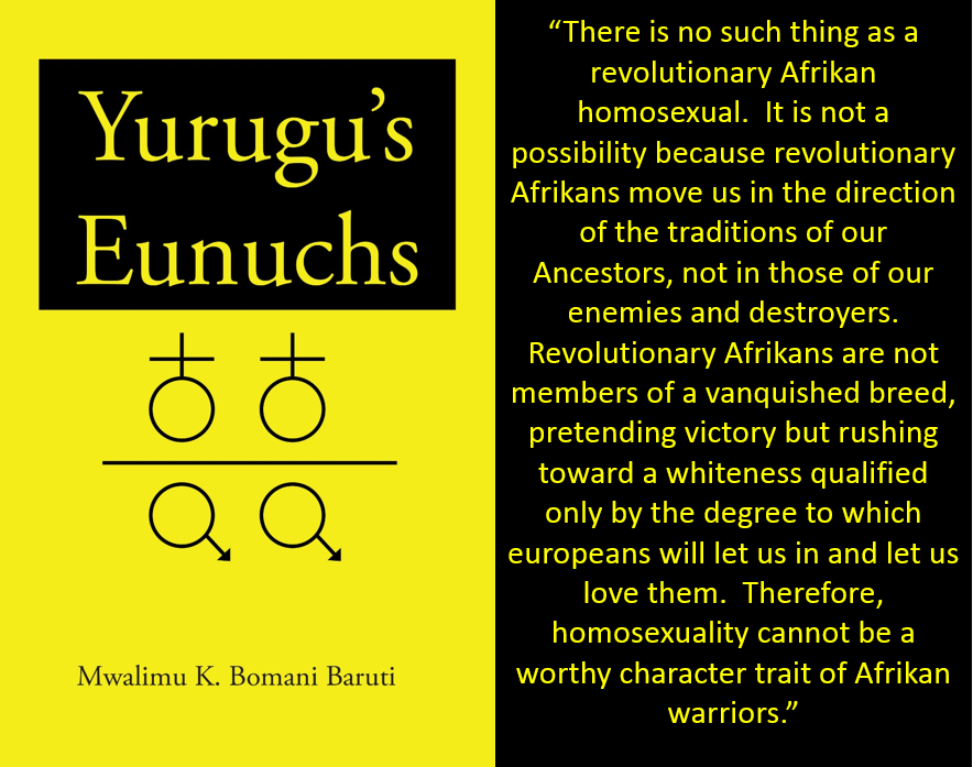 Baruti YES revolution homos