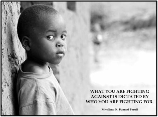 Baruti who you are fighting for