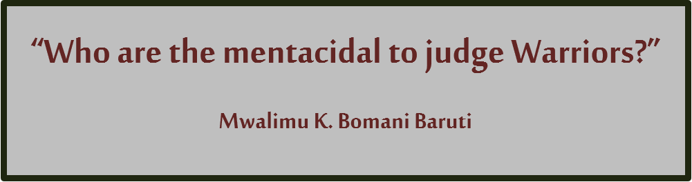 Baruti who are the mentacidal