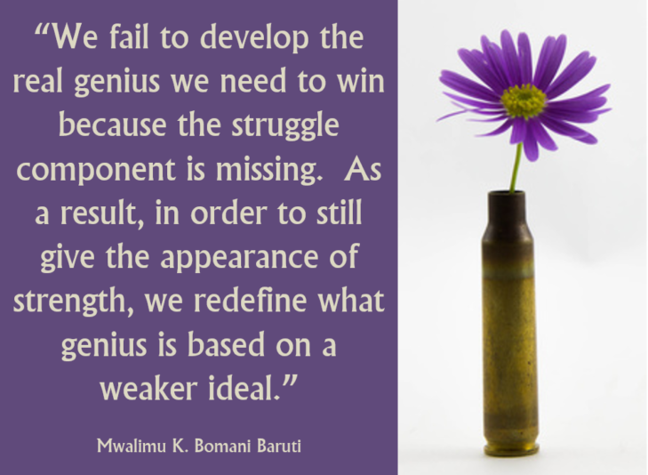 Baruti weaker genius