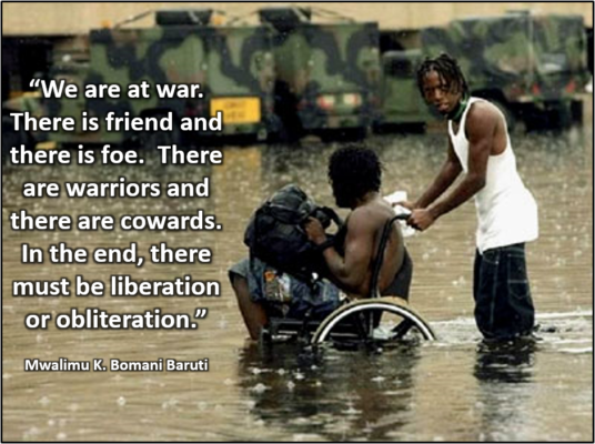 Baruti we are at war...