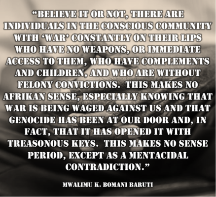 Baruti warriors without