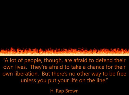 Brown life on the line