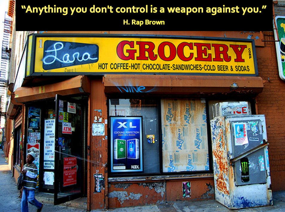 Brown anything you don't control