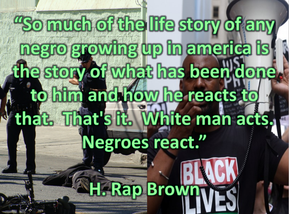 Brown action and reaction