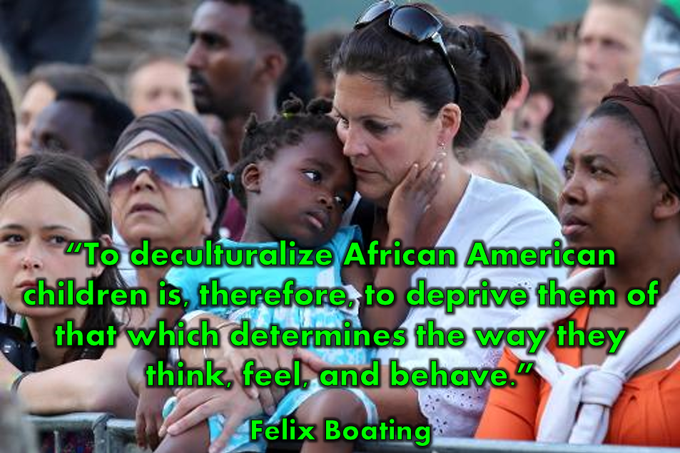 Boating deculturalizing Afrikan children