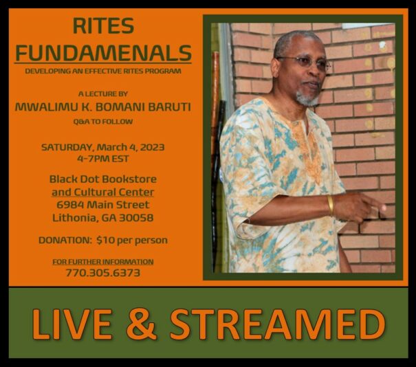Black Dot Rites 3.4.23 live & streamed