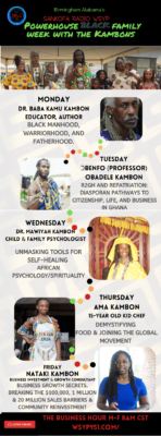 SANKOFA KAMBON WEEK FLYER