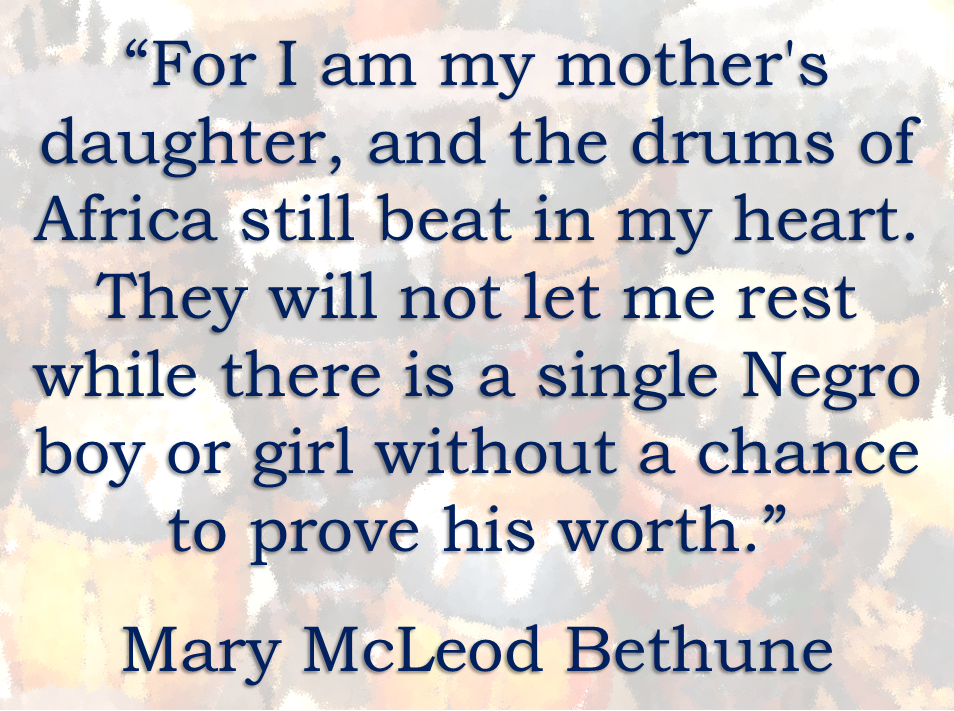 Bethune distant drums