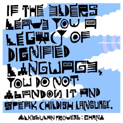 LanguageArtproverb