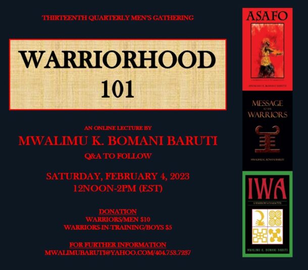 Warriorhood 101 2.4.23