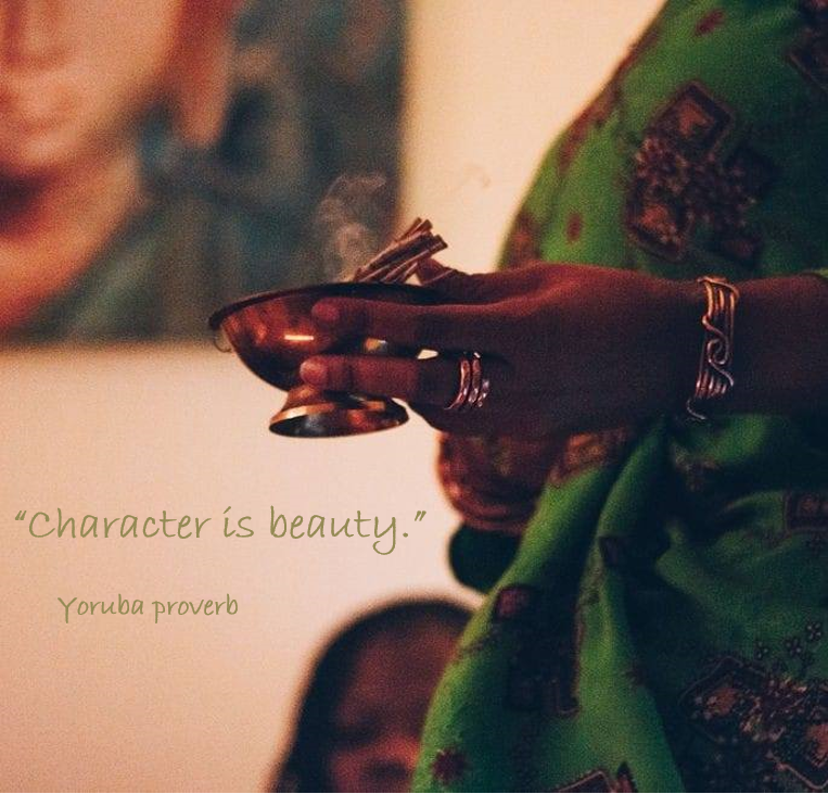 character is beauty