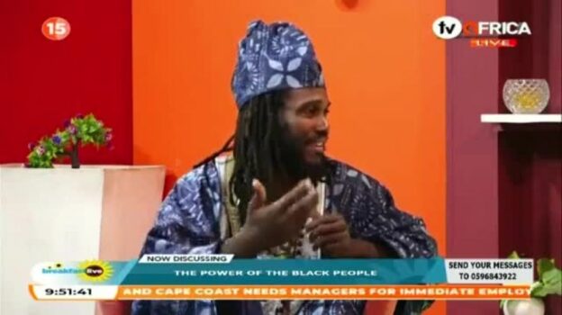 Ɔbenfo Ọbádélé interview on TV Africa
