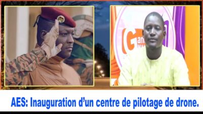 Inauguration d'un centre de pilotage de drone