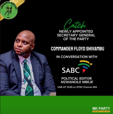 new SG FLOYD SHIVAMBU