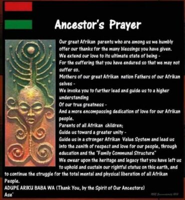 Ancestral Prayer (1)