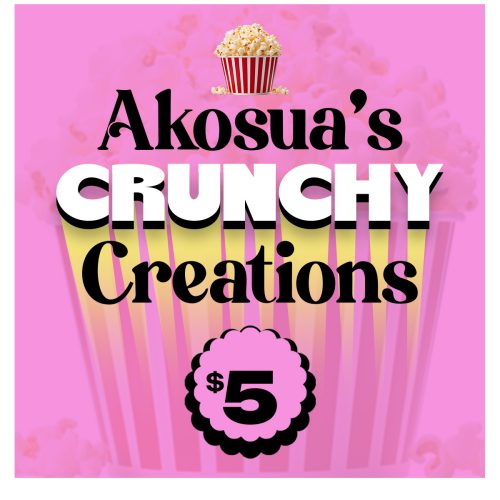 Akosua’s Crunchy Creations: Homemade Popcorn Video & 3 Plant-Based Toppings Recipes