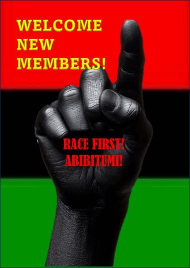 RACE FIRST WELCOME MESSAGE
