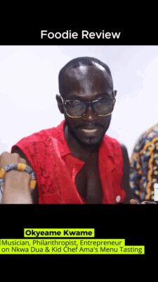 Gourmet Vegan Food. Okyeame Kwame Nkwa Dua menu food review #okyeamekwame #plantbased #veganfood